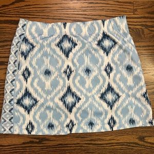 Gretchen Scott skort in blue shades